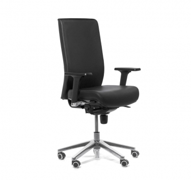 Кресло руководителя Ronan Dakota black no headrest New Черное