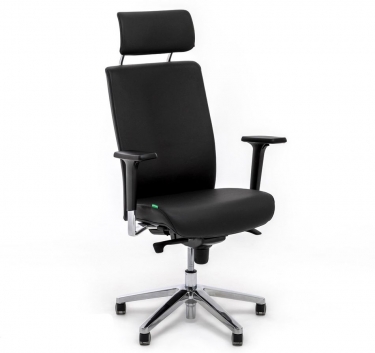 Кресло руководителя Ronan S Dakota black New Черное