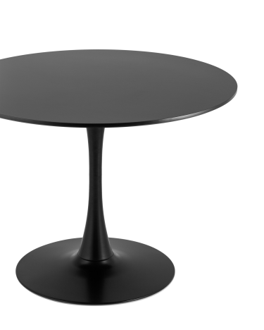 Стол Stool group Tulip D100 Черный