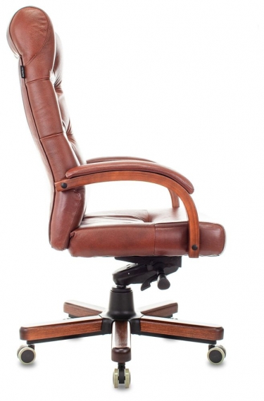 Кресло руководителя Бюрократ T-9928WALNUT/CHOK