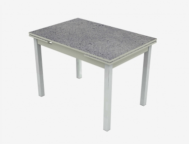 Кресло на черных опорах без подлокотников PINKO plastic 4legs black Jade9502 noArms Серый Черный