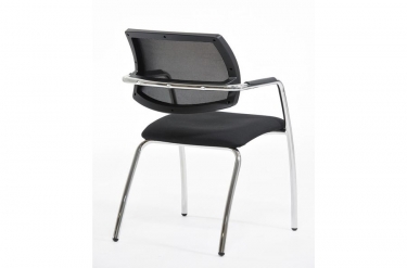 Кресло на 4-х опорах Urban Mesh 4legs SLW 50 Черный Хром