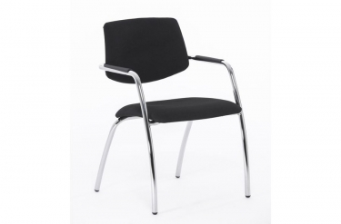 Кресло на 4-х опорах Urban 4legs SLW 50 Черный Хром