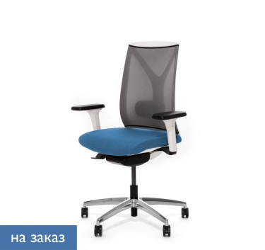 Кресло DION W Mesh Gr 870 1DW alum SLW 58 Голубой Хром