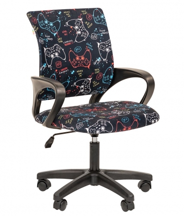 Детское кресло CHAIRMAN KIDS 103 LT black GAME