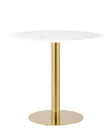 Стол обеденный Stool group Толедо, D80, мрамор