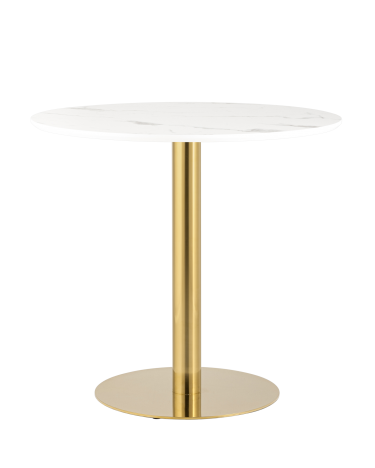 Стол обеденный Stool group Толедо, D80, мрамор