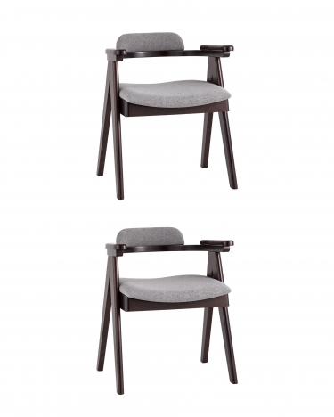 Стул обеденный Stool group OLAV (набор 2шт), Серый