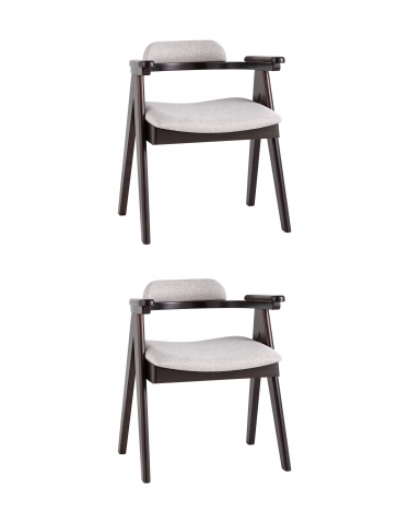 Стул обеденный Stool group OLAV (набор 2шт), Светло-серый