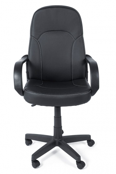 Кресло руководителя Tetchair PARMA кож/зам, черный, 36-6