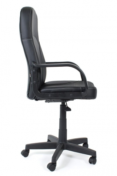 Кресло руководителя Tetchair PARMA кож/зам, черный, 36-6