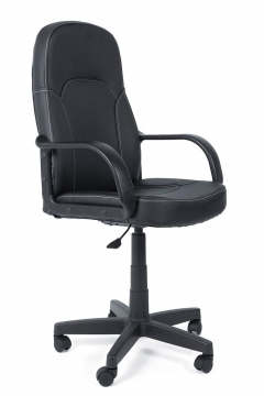 Кресло руководителя Tetchair PARMA кож/зам, черный, 36-6