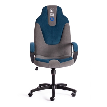 Кресло Tetchair NEO 2 22 флок Серый/синий 29/32
