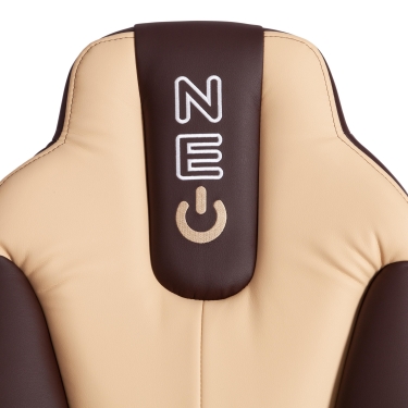 Кресло NEO 2 22 экокожа Коричневый/бежевый 36-36/36-34