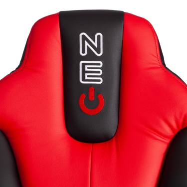 Кресло NEO 2 22 экокожа Черный/красный 36-6/36-161