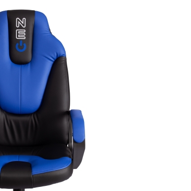 Кресло NEO 2 22 экокожа Черный/синий 36-6/36-39