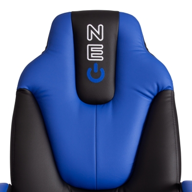 Кресло NEO 2 22 экокожа Черный/синий 36-6/36-39