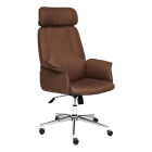Кресло Tetchair CHARM ткань, коричневый