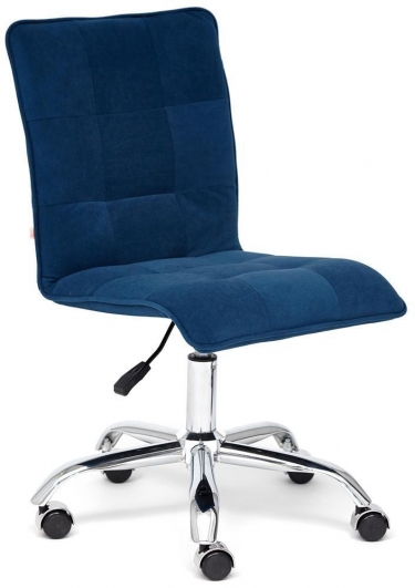 Кресло Tetchair ZERO флок , синий, 32