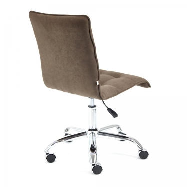 Кресло Tetchair ZERO флок , коричневый, 6