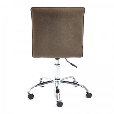 Кресло Tetchair ZERO флок , коричневый, 6