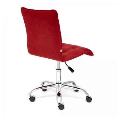 Кресло Tetchair ZERO флок , бордовый, 10