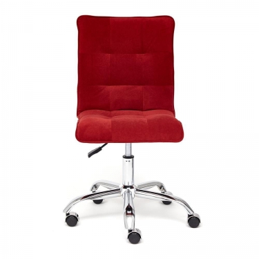Кресло Tetchair ZERO флок , бордовый, 10