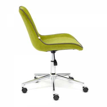 Кресло Tetchair STYLE флок , олива, 23