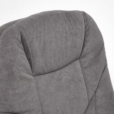 Кресло Tetchair SOFTY LUX флок , серый, 29