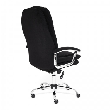Кресло Tetchair SOFTY LUX флок , черный, 35