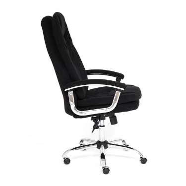 Кресло Tetchair SOFTY LUX флок , черный, 35
