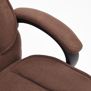 Кресло Tetchair OREON флок, коричневый, 6