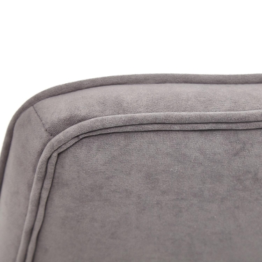 Кресло Tetchair YORK флок , серый, 29