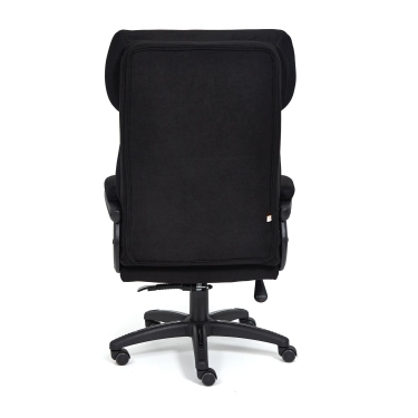 Кресло Tetchair DUKE флок/ткань, черный/черный , 35/TW-11