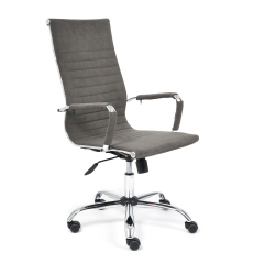 Кресло Tetchair URBAN флок , серый, 29