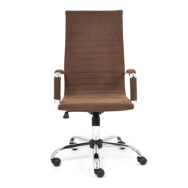 Кресло Tetchair URBAN флок , коричневый, 6