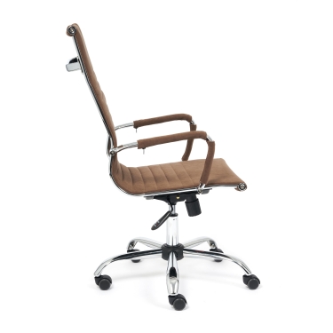 Кресло Tetchair URBAN флок , коричневый, 6