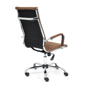 Кресло Tetchair URBAN флок , коричневый, 6