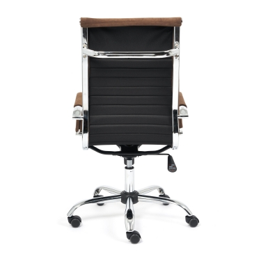Кресло Tetchair URBAN флок , коричневый, 6
