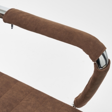 Кресло Tetchair URBAN флок , коричневый, 6