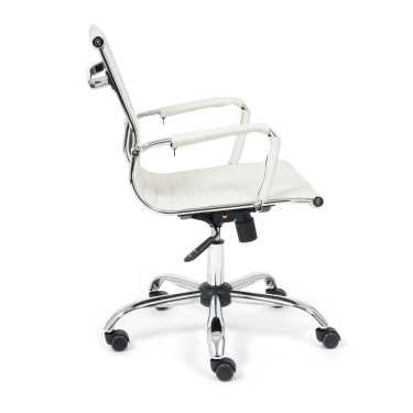 Кресло Tetchair URBAN-LOW кож/зам, белый, 36-01