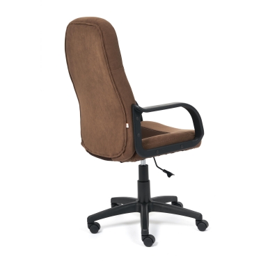 Кресло Tetchair PARMA флок/ткань, коричневый, 6/TW-24