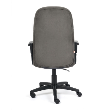 Кресло Tetchair PARMA флок/ткань, серый, 29/TW-12