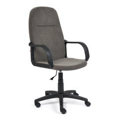 Кресло Tetchair LEADER флок , серый, 29