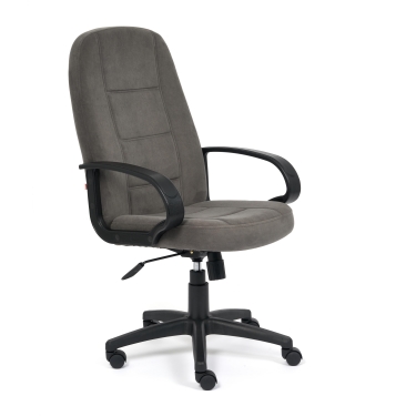 Кресло Tetchair СН747 флок , серый, 29
