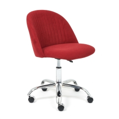 Кресло Tetchair MELODY флок , бордовый, 10