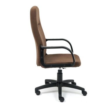 Кресло Tetchair LEADER флок , коричневый, 6