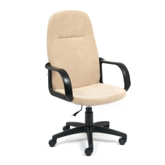 Кресло Tetchair LEADER флок , бежевый, 7
