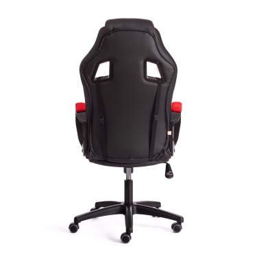 Кресло игровое Tetchair DRIVER 22 кож/зам/ткань, черный/красный, 36-6/TW-08
