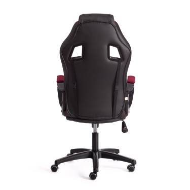 Кресло игровое Tetchair DRIVER 22 кож/зам/ткань, черный/бордо, 36-6/TW-13